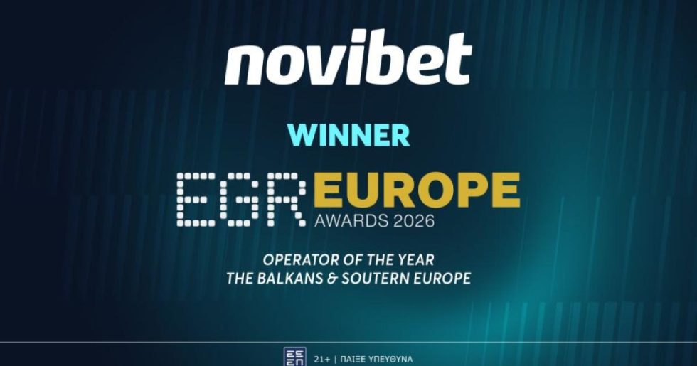Η Novibet “Operator of the Year” σε Βαλκάνια και Νότια Ευρώπη στα EGR European Awards 2026